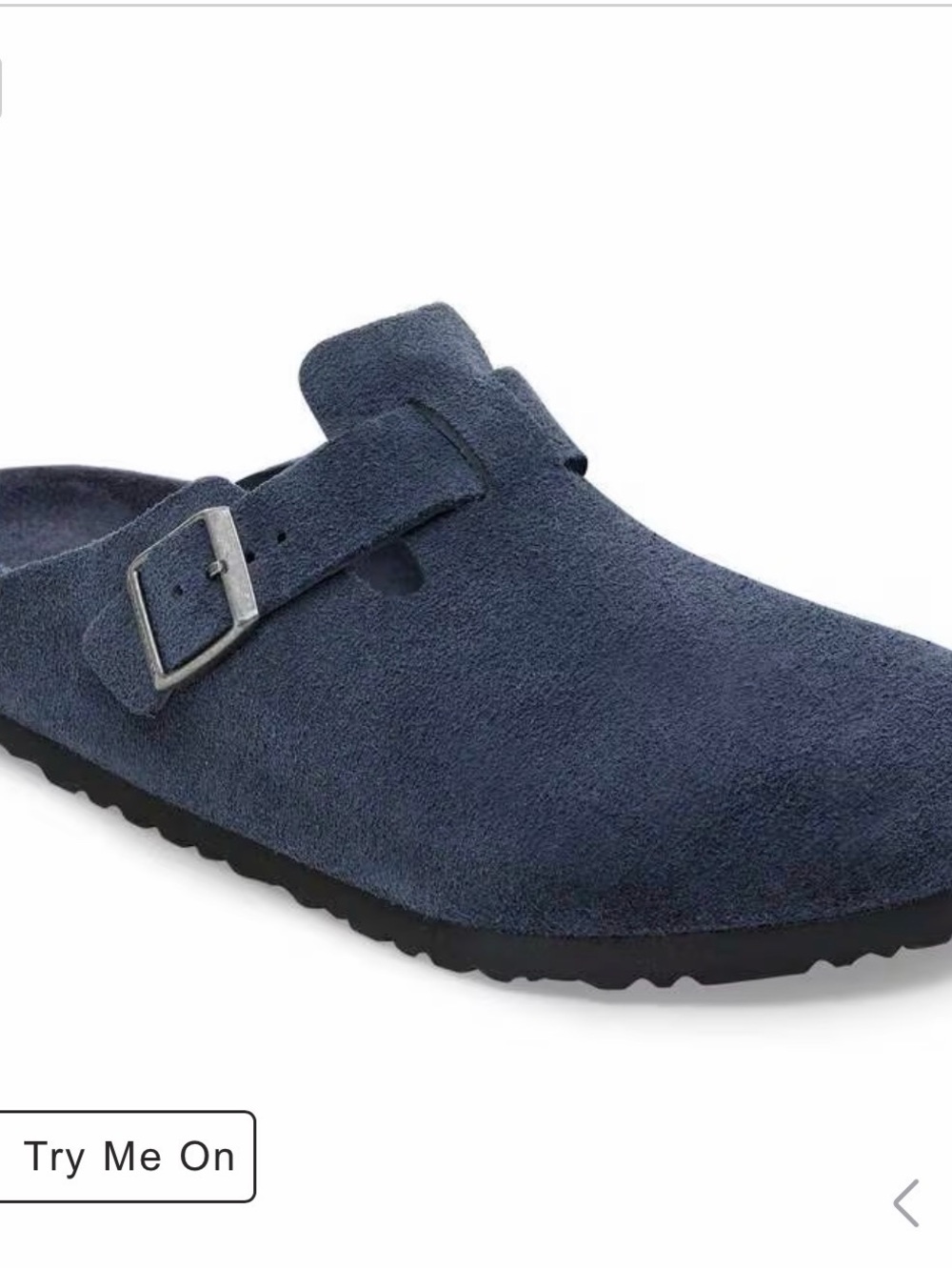Birkenstock Boston Soft Footbed Navy Suede 39